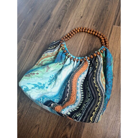 💙 Amici Large Boho Shoulder Bag - Picture 6 of 8